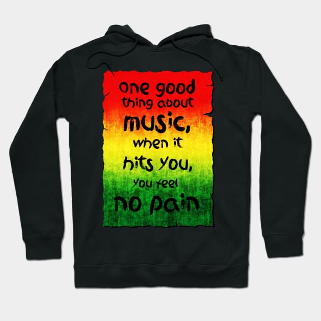 No pain Hoodie by Erena Samohai